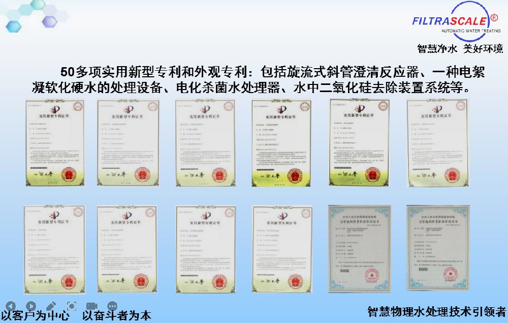 50多項實(shí)用新型專(zhuān)利和外觀(guān)專(zhuān)利